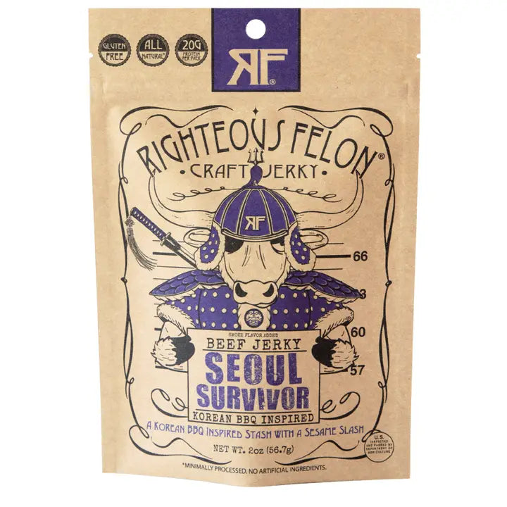 Seoul Survivor Korean Bbq Beef Jerky
