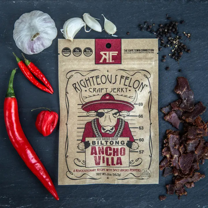 Righteous Felon Righteous Felon Ancho Villa Biltong