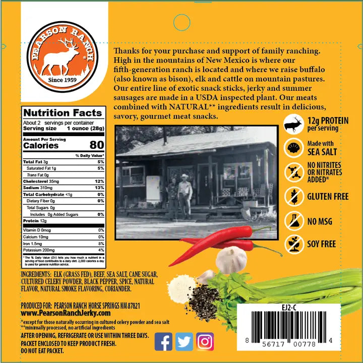 Elk Jerky