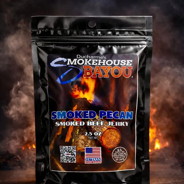 Smokehouse Bayou Smoked Pecan Beef Jerky